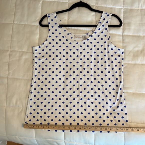 Chico's Microfeel Timeless Tank Size 2 - Picture 6 of 6